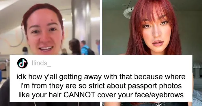 Woman “Humbled” After Almost Not Making Her Flight Because Of Her Drastically Different Passport Photo