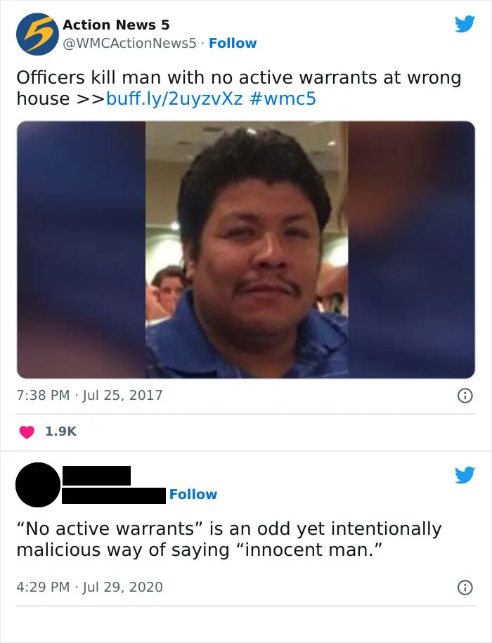 Cops Kill Innocent Man