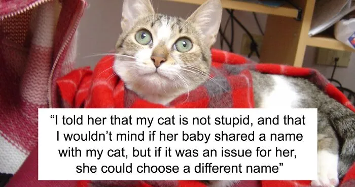 Woman Doesn't Want To Change Her Cat's Name Because Pregnant Cousin Wants To Use It For Her Baby, Wonders If She's Just Being Stubborn