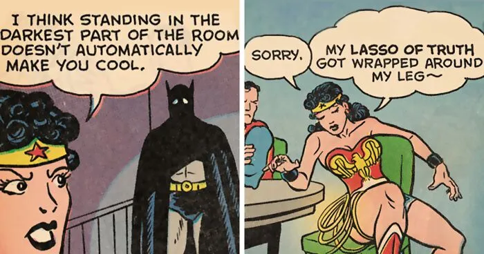 "Super Antics": 22 Parody-Like Comics By Kerry Callen That Might Change The Way You Look At Some Superheroes