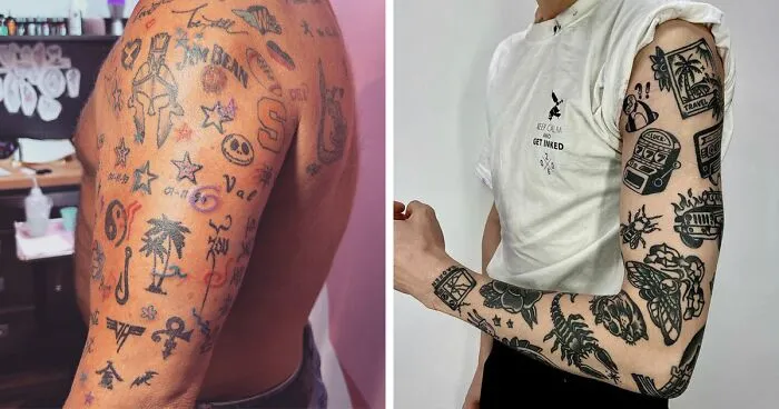 Patchwork Tattoos: 115 Ideas, Styles & Design Inspiration