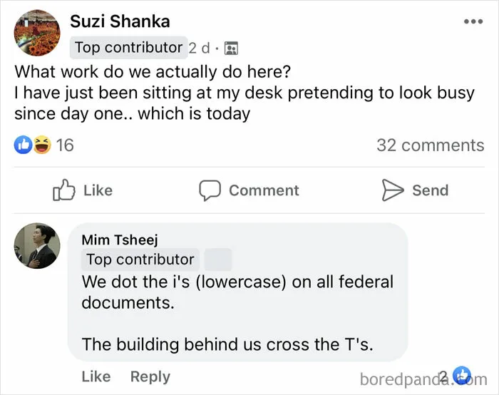 200,000 People On Facebook Decided To Roleplay A Dysfunctional Office Together, And It’s An Absolute Madhouse (30 Pics)