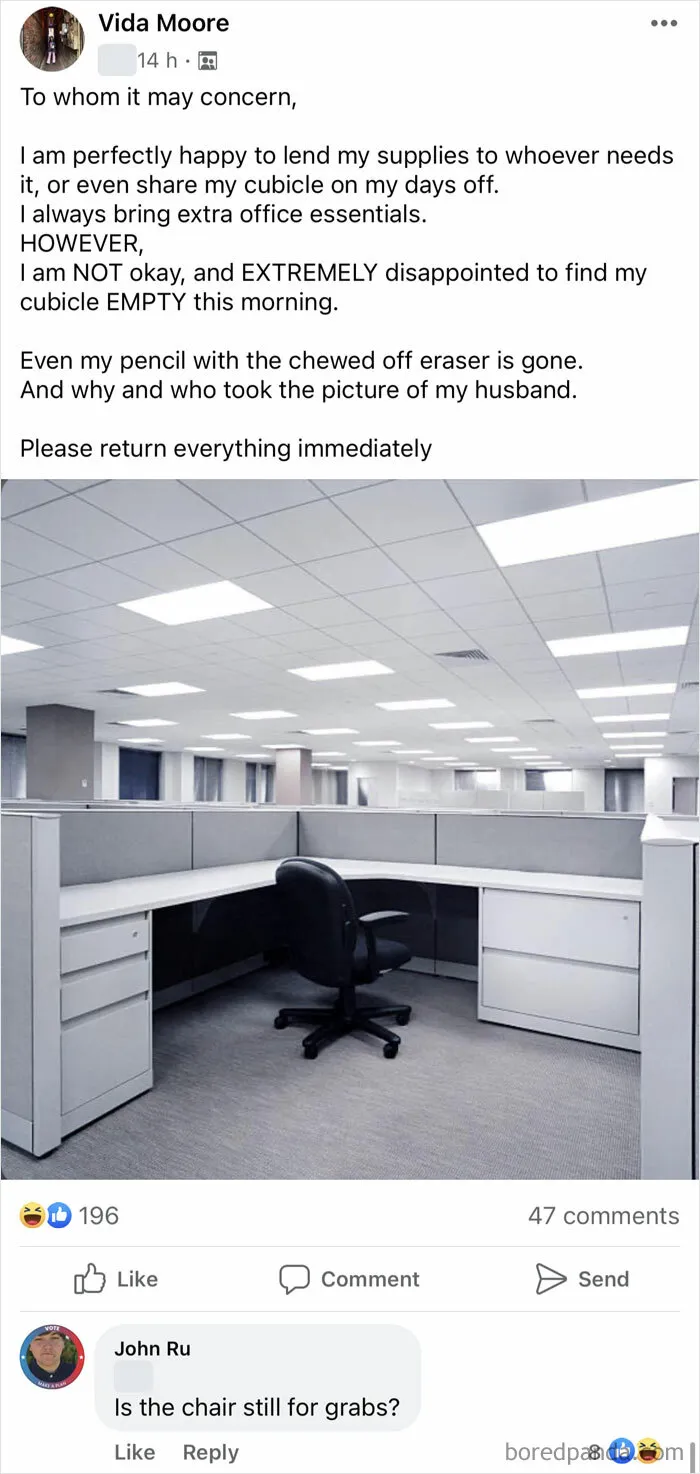 200,000 People On Facebook Decided To Roleplay A Dysfunctional Office Together, And It’s An Absolute Madhouse (30 Pics)