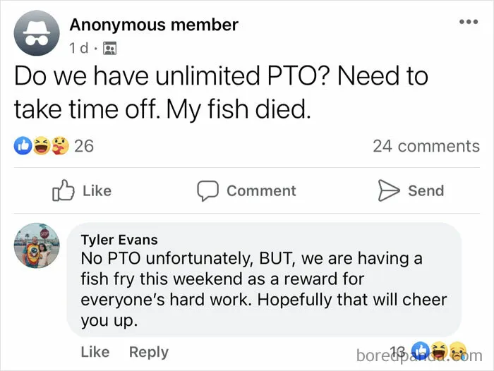 200,000 People On Facebook Decided To Roleplay A Dysfunctional Office Together, And It’s An Absolute Madhouse (30 Pics)