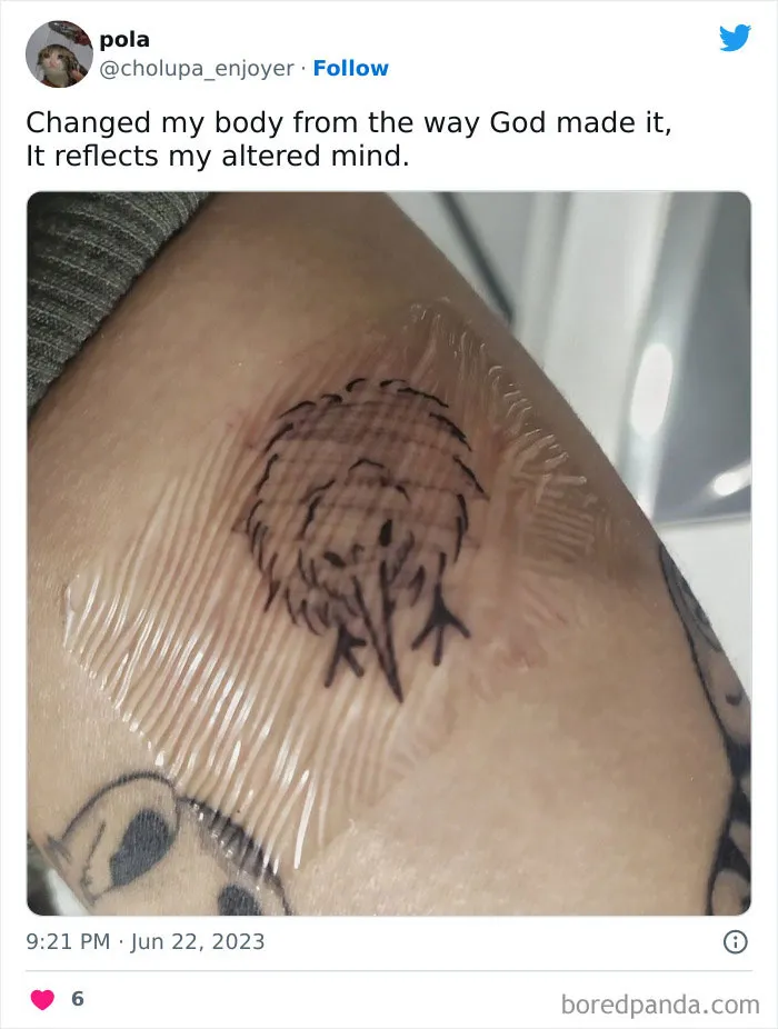 30 Gloriously Bad Tattoos That Were Shared In Response To Grimes’ New Ink