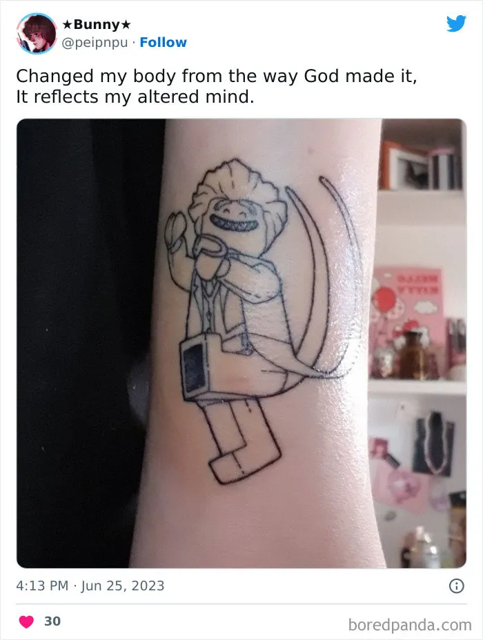 30 Gloriously Bad Tattoos That Were Shared In Response To Grimes’ New Ink