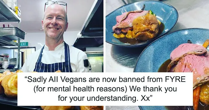 Australian Celebrity Chef John Mountain Excludes Vegans From His Restaurant "For Mental Health Reasons" Following A Negative Review