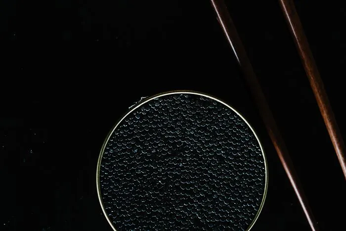 Black Beluga Caviar In A Tin Can 