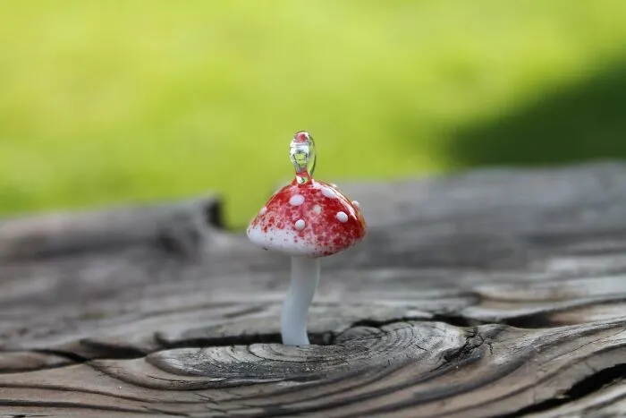 I Made Glass Pendants Inspired By Small Mushrooms (6 Pics)
