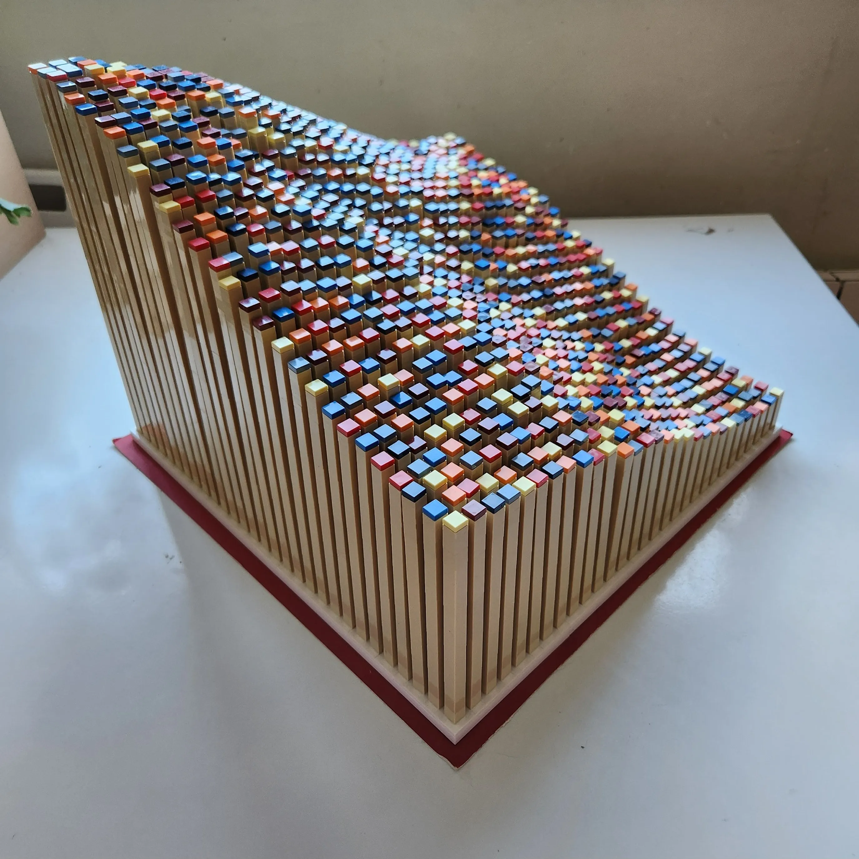 I Made A LEGO Sculpture With 8000+ Pieces