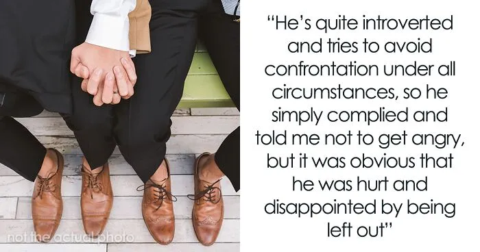 Bride Doesn't Want Brother's Husband "Ruining The Aesthetic" In Wedding Photos, Is Surprised When They Leave The Party