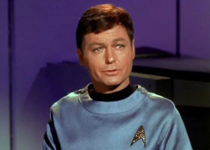 Dr. McCoy talking
