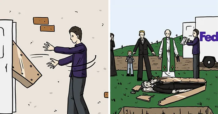 22 Twisted Comics For People With A Dark Sense Of Humor By Rémi Lascault (New Pics)