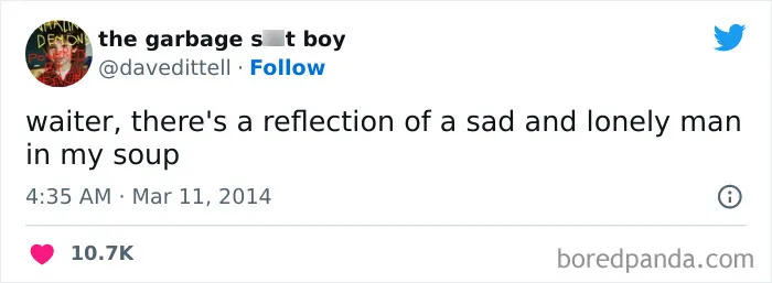 Soup With a Side of Melancholy