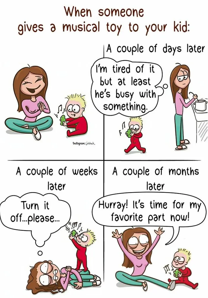 Artist Illustrated Everyday Moments Of Motherhood In 28 Relatable Comics