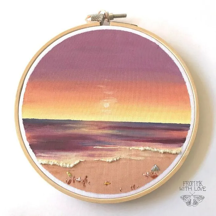 My Dream Of Becoming A Full-Time Artist Came True, And Here Are My Embroidery Artworks That I Created (28 Pics)