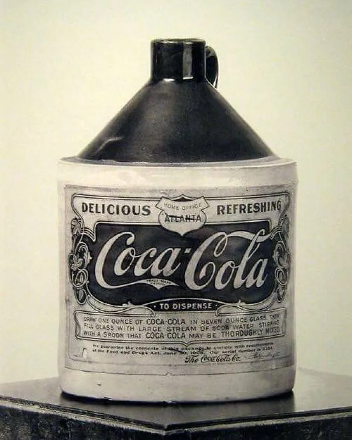 Botella de Cocacola, 1906