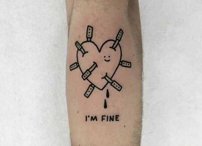 'I'm Fine' Tattoo