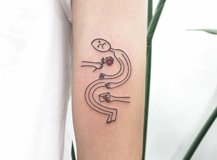 Leave Me Alone Tattoo