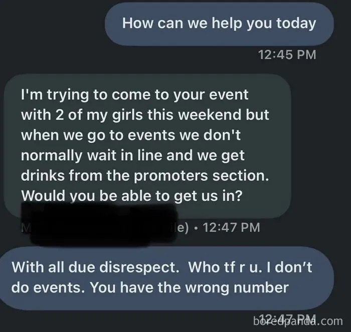 Girl And Her Friends Think They Can Go To Events For Free And Get Free Drinks Because “They’re Pretty”
