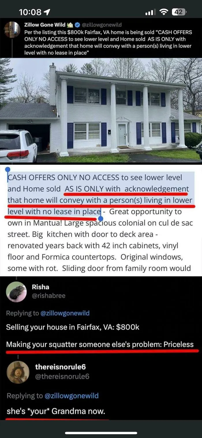 Selling A Home With A Squatter