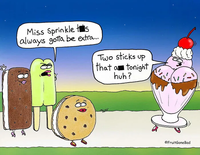 30 Slightly Inappropriate Comics By “Fruit Gone Bad” (New Pics)