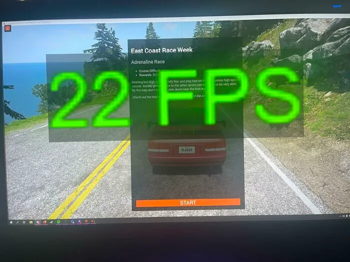 My Fps Counter Decided It Wanted Attention