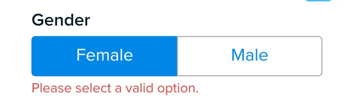 Female Gender Is Invalid