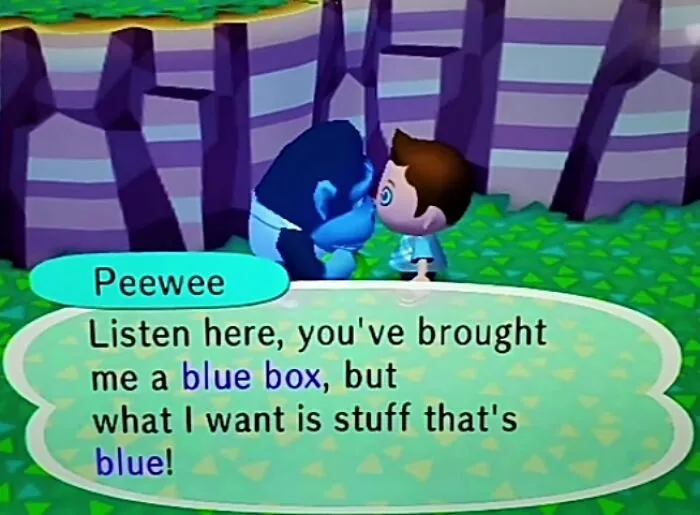 Ah Yes, A Blue Box