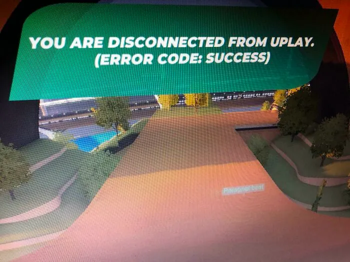 Guess That’s A Good Error Code Uplay