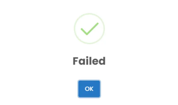 Failed Successfully