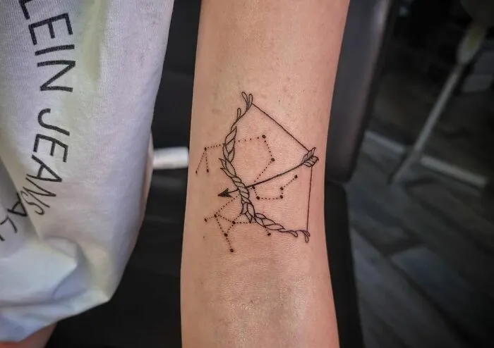 Saggitarius Arm Tattoo