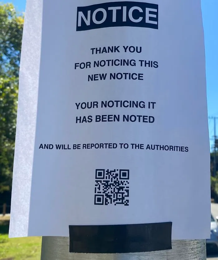 It’s The Notice! But With An Updated Qr Code