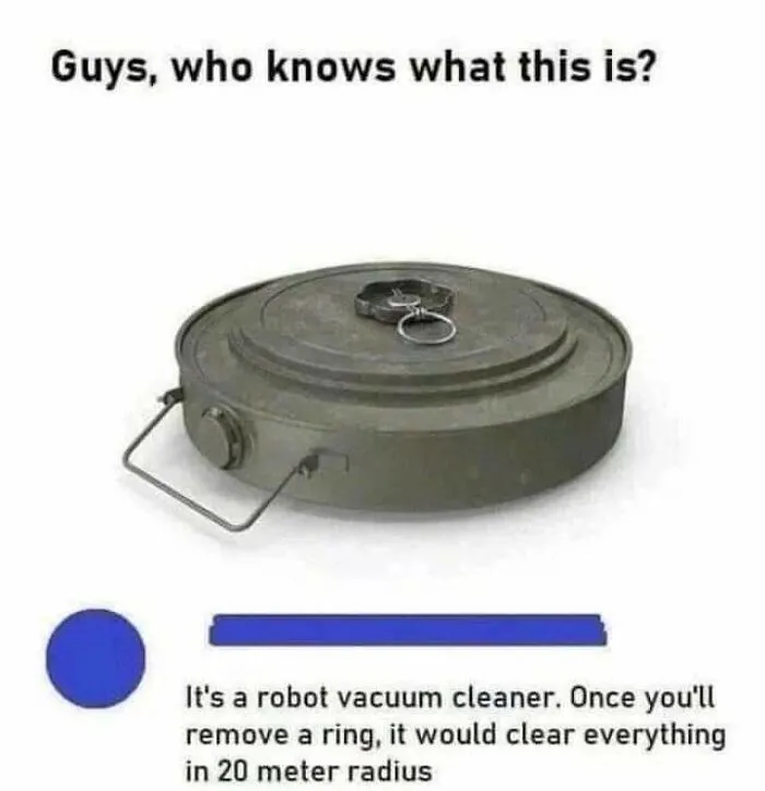 Robot Vacuum Clear. 86 Point Blank Aoe Smashing Damage