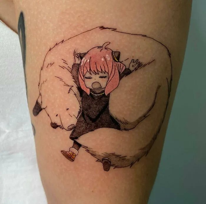 Spy X Family Anya Tattoo