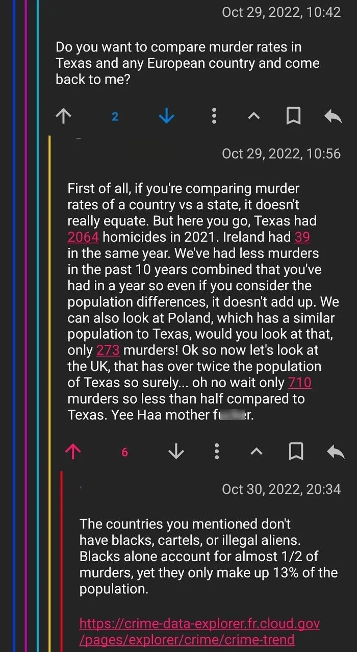 "Those Countries Don't Have Blacks"