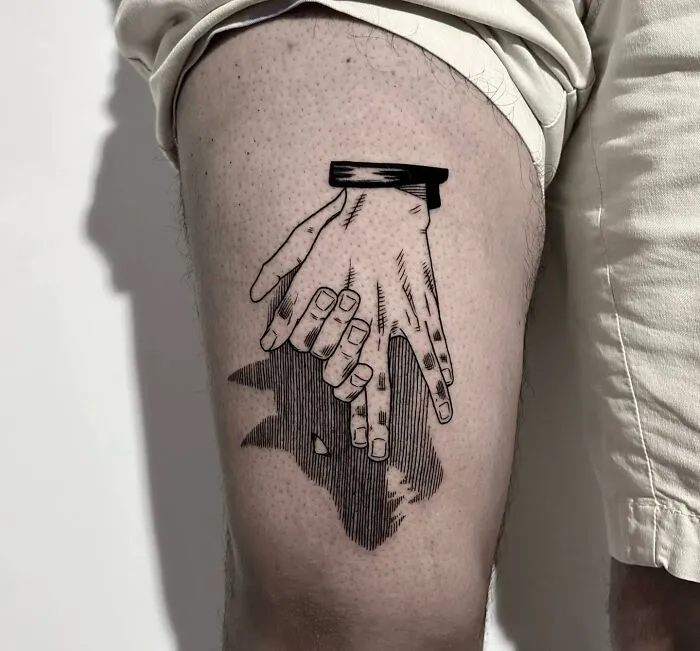 Megumi Fushiguro From Jujutsu Kaisen Tattoo