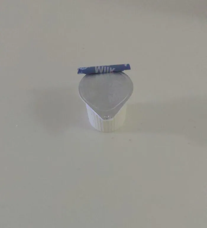 The Silver Foil Didn't Come Off The Milk Thing