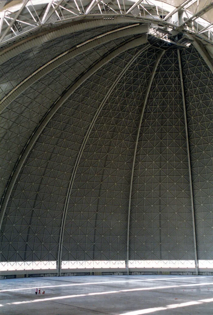 Airship Hangar (People For Scale)