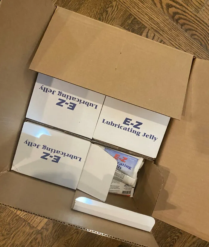 I Was Sent 75 Pounds Of Lube Today Instead Of The Meal Kit I Ordered