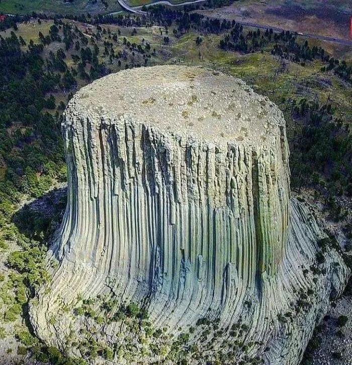 La torre del Diablo en Wyoming