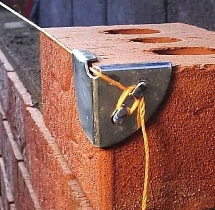 Corner Line Anchor For Bricklayers