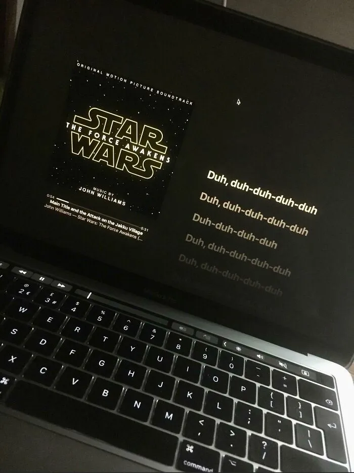 Apple Music tiene la letra del tema de la Guerra de las Galaxias