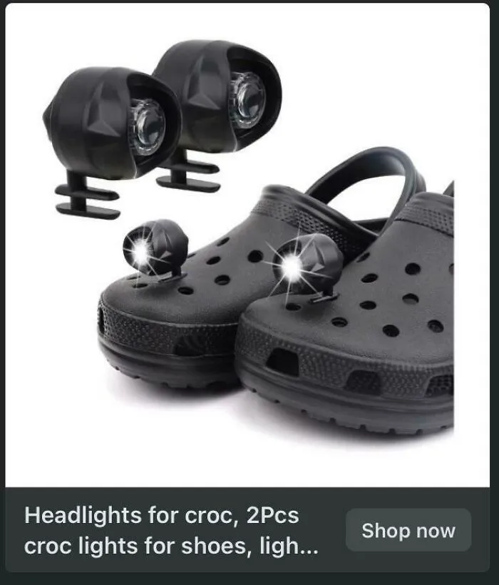Luces para tus crocs