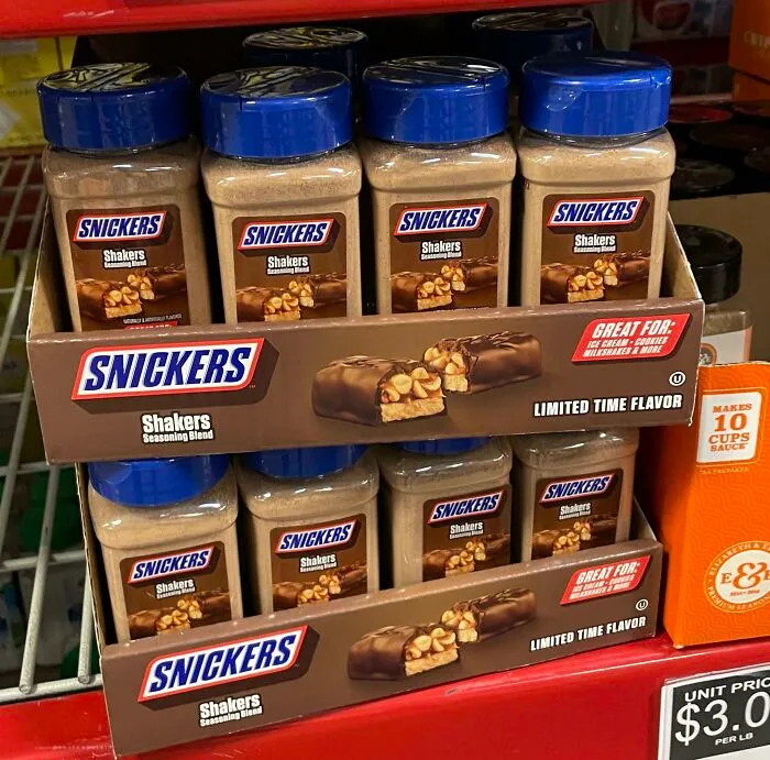 Aderezo sabor Snickers