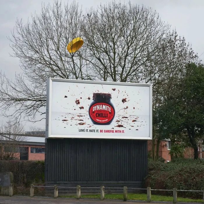 Anuncio de marmite picante en Reino Unido