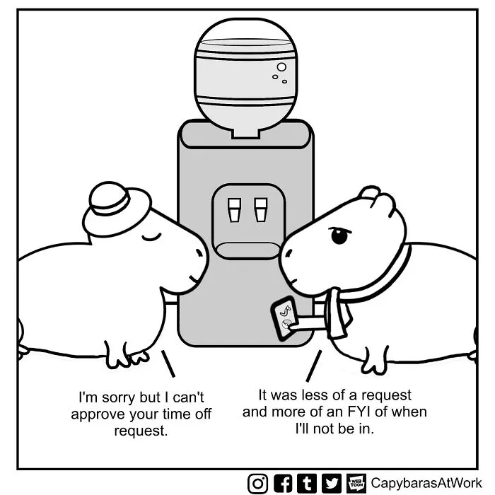 My Comic About Capybaras Showcases The Situations Many Of Us Have To Face At Work (34 Pics)