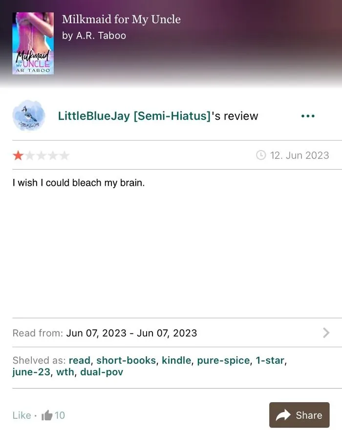 40 Times People Left Hilariously Honest 1-Star Reviews On Goodreads