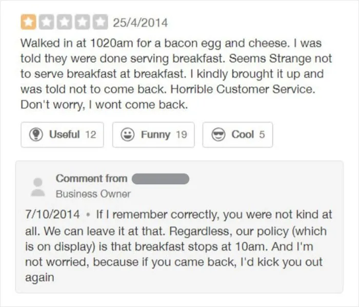 When Karen Misses Breakfast