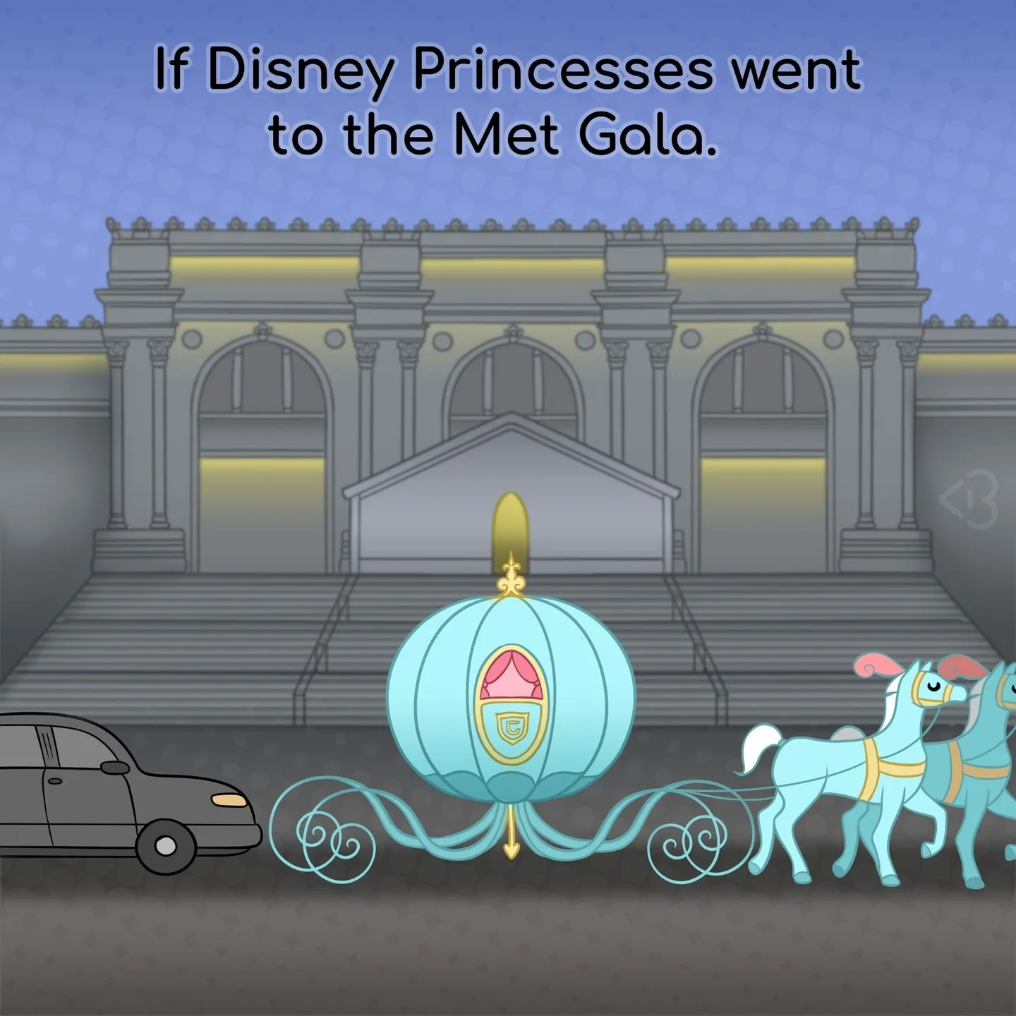 Artist Imagines In Fun Illustrations If Disney Princesses Went To The Met Gala